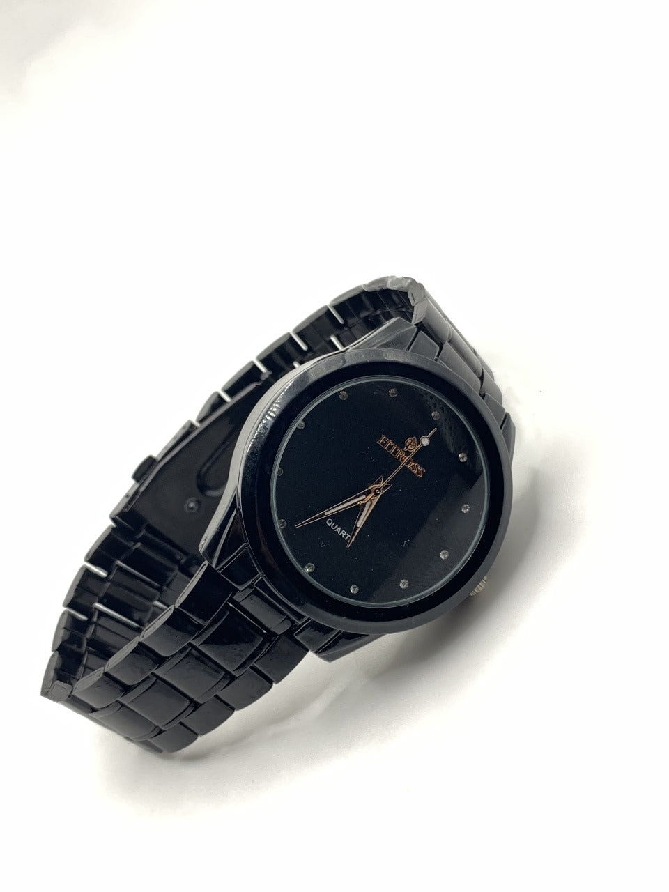 Fashion Watch – Black Metal Chain, Arabian Metal