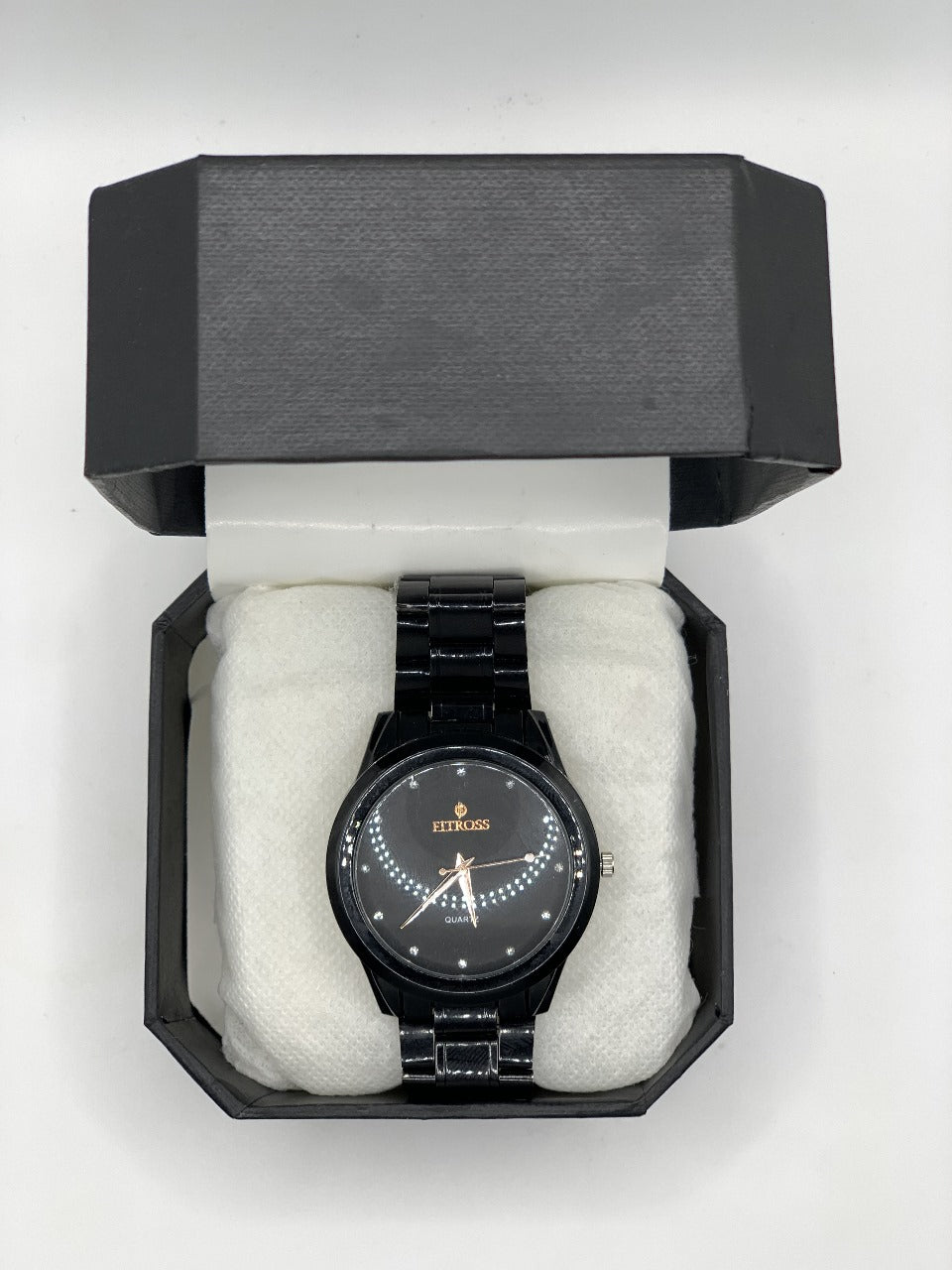 Fashion Watch – Black Metal Chain, Arabian Metal