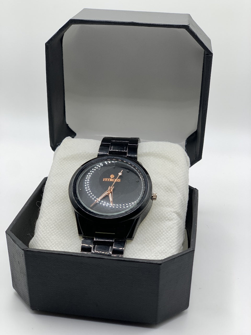 Fashion Watch – Black Metal Chain, Arabian Metal